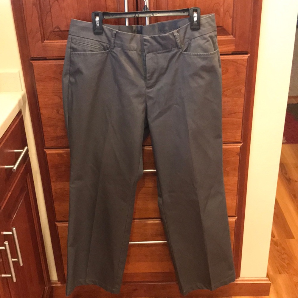 Gray Dockers pants size 16 petite